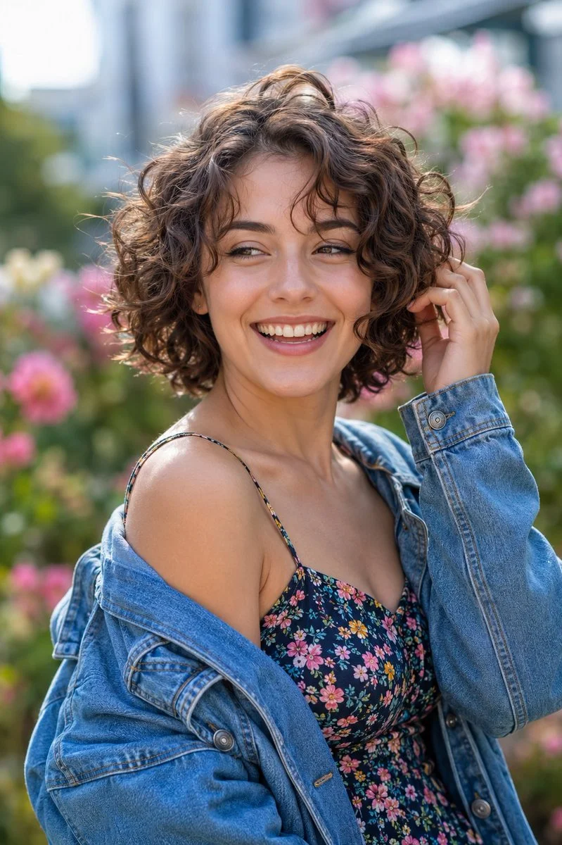 Effortless Joy in a Garden Setting