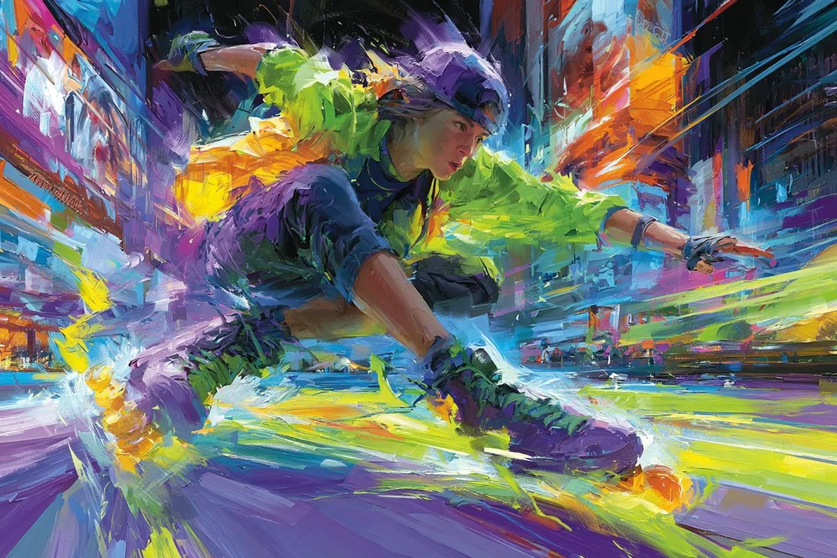 Electric Rush of Urban Motion