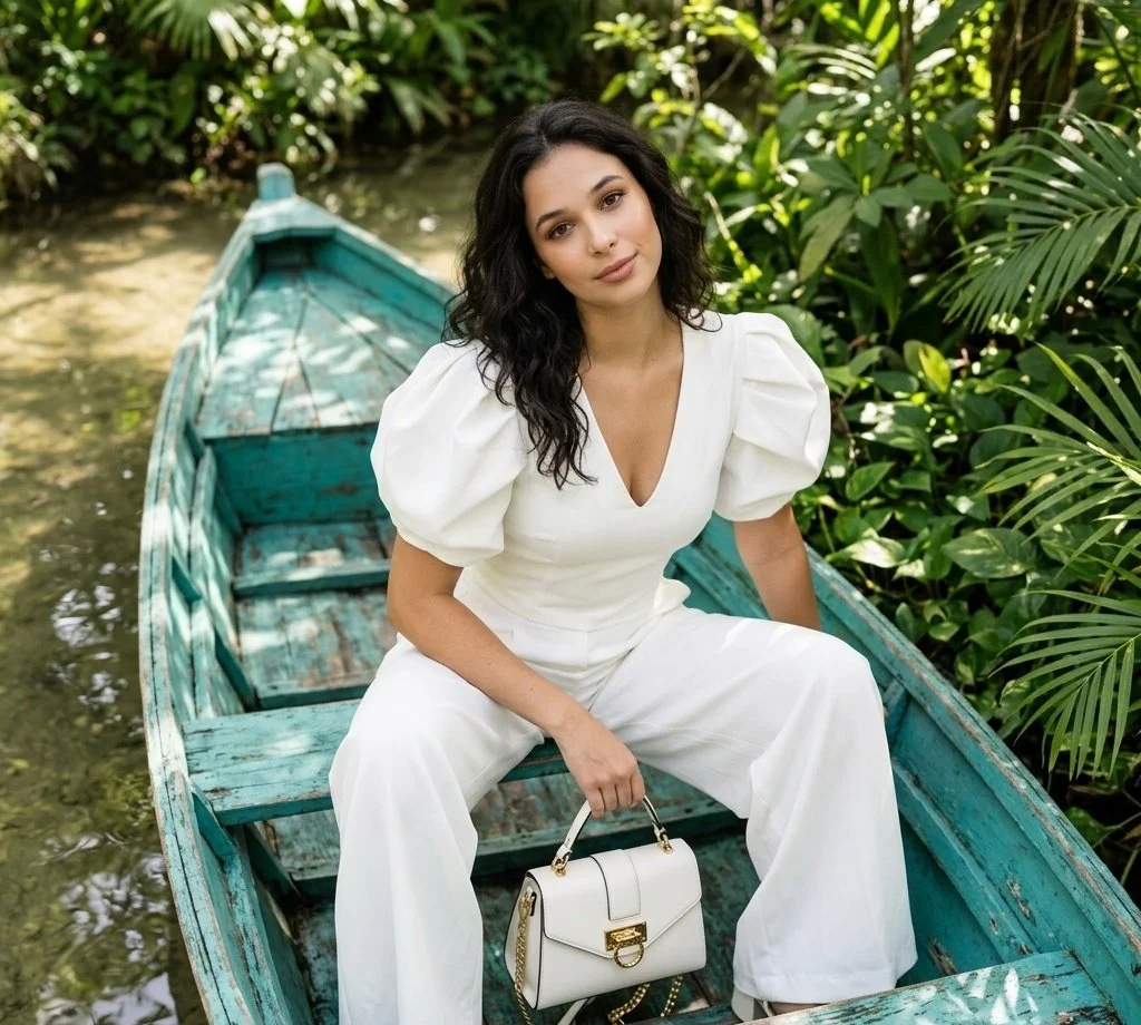 Elegance Afloat: Fashion Meets Nature