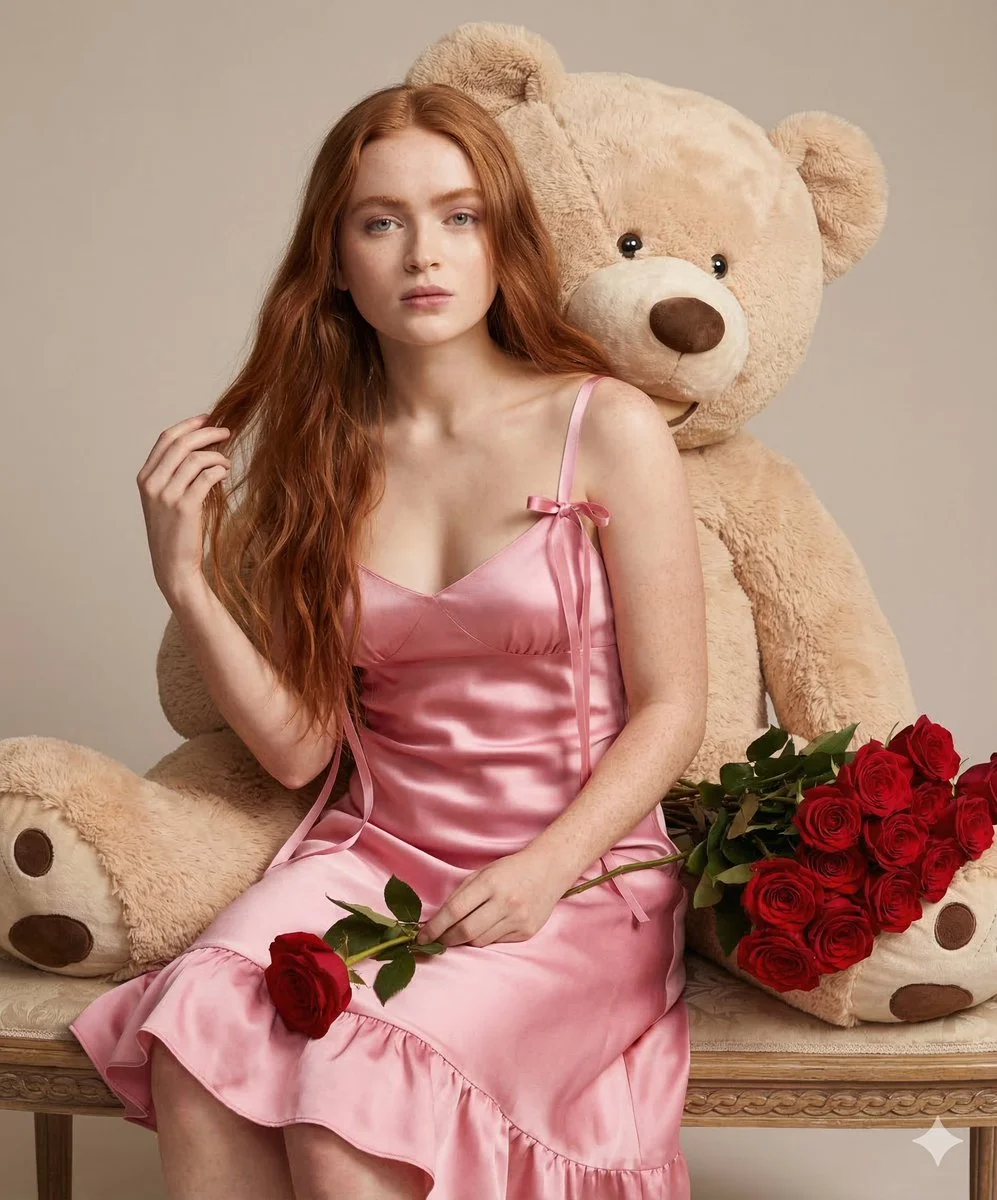 Elegance and Whimsy: A Portrait of Serenity