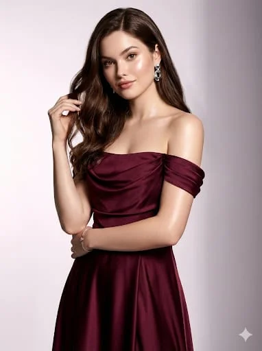 Elegance in Focus: A Glamorous Portrait