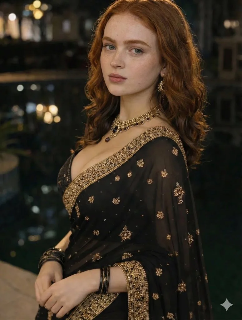 Elegance in Motion: A Cinematic Evening Portrait