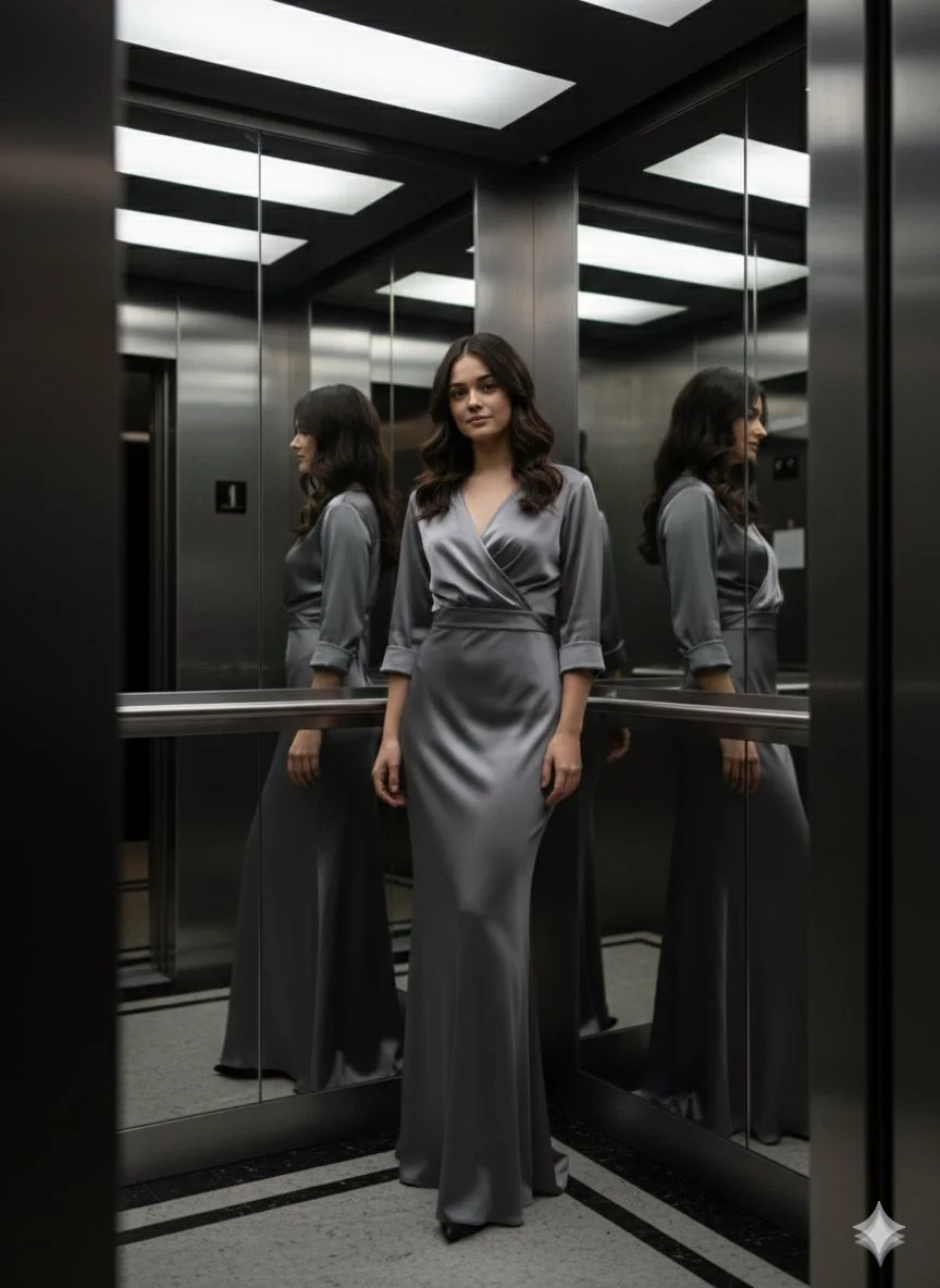 Elegance in Motion: A Cinematic Portrait