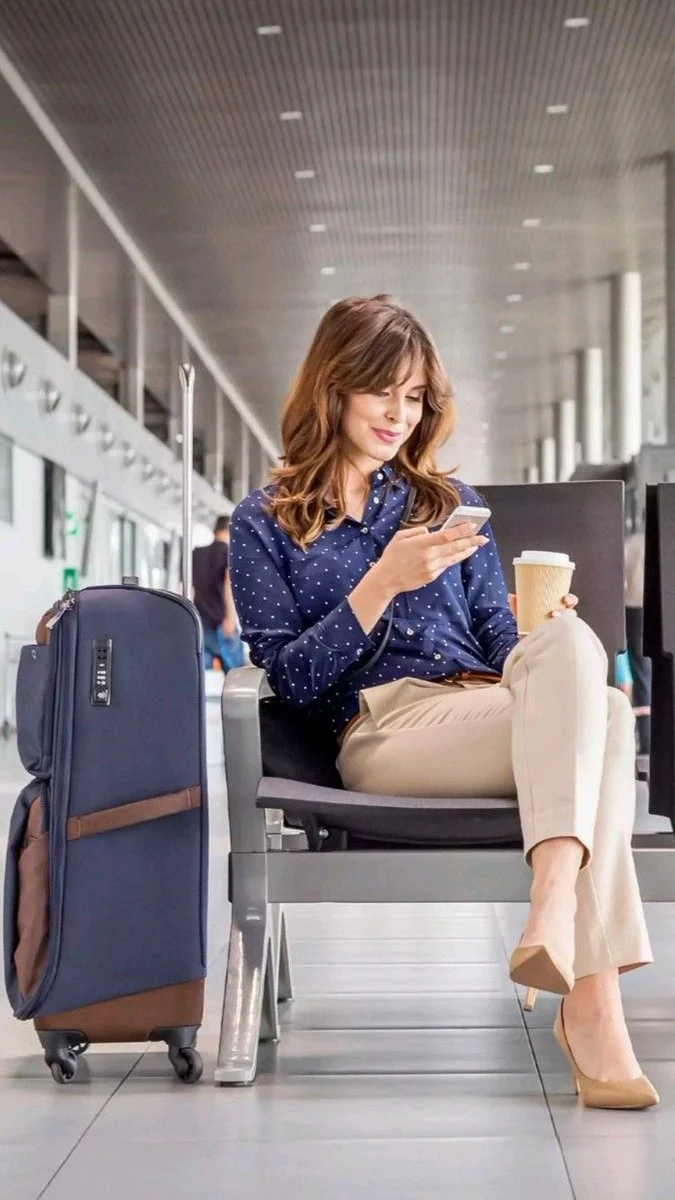 Elegance in Transit: A Modern Travel Scene