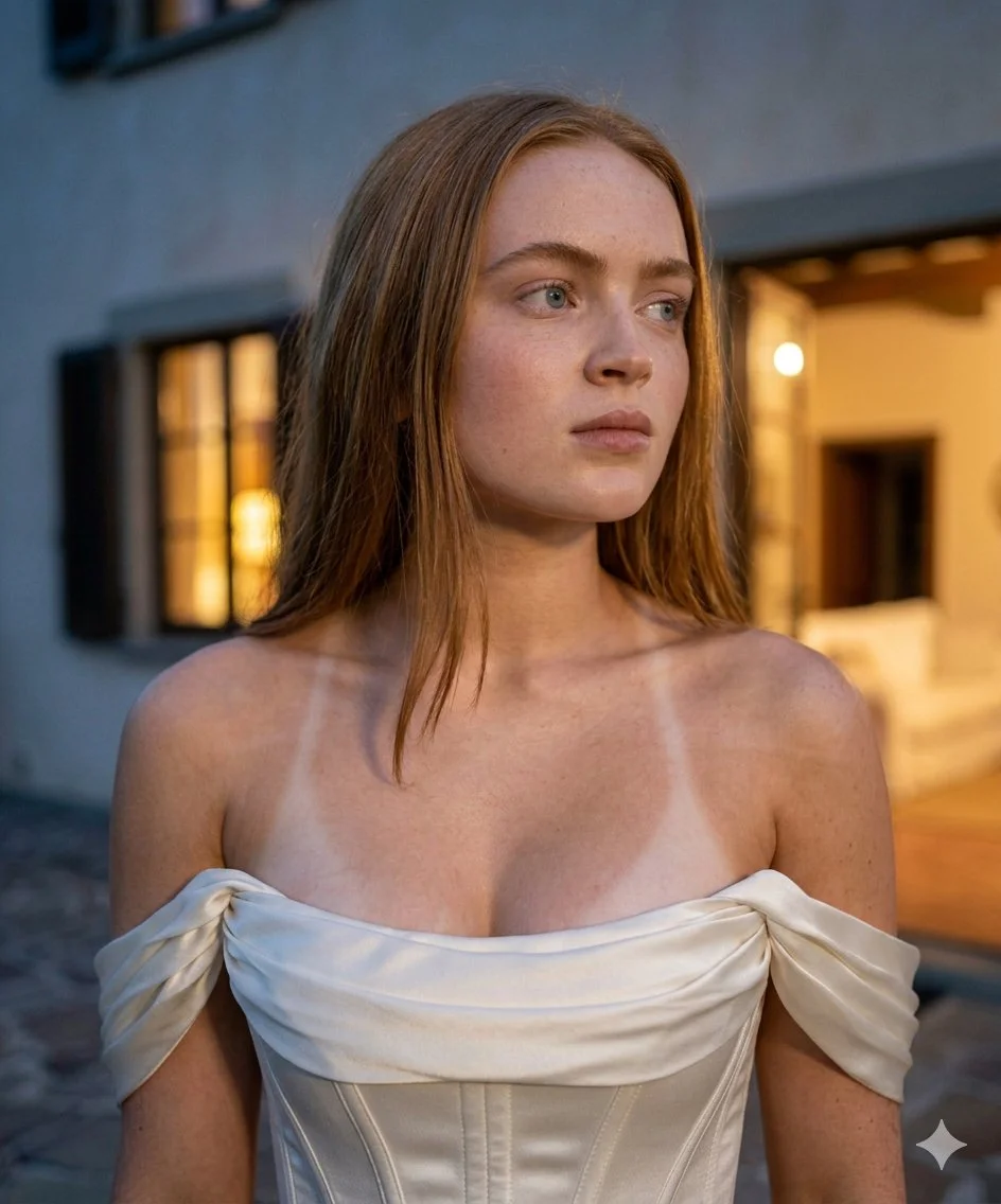 Elegance in Twilight: A Captivating Portrait