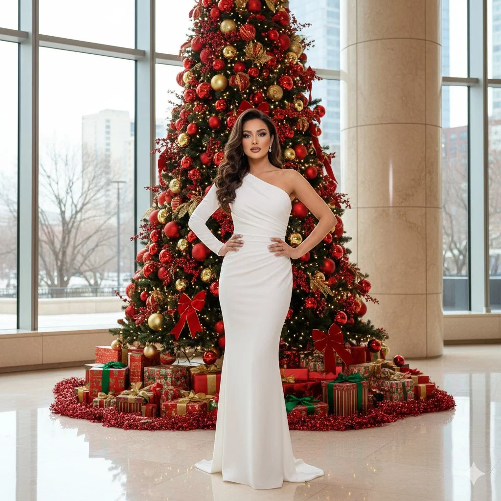 Elegance Meets Festivity in a Modern Wonderland