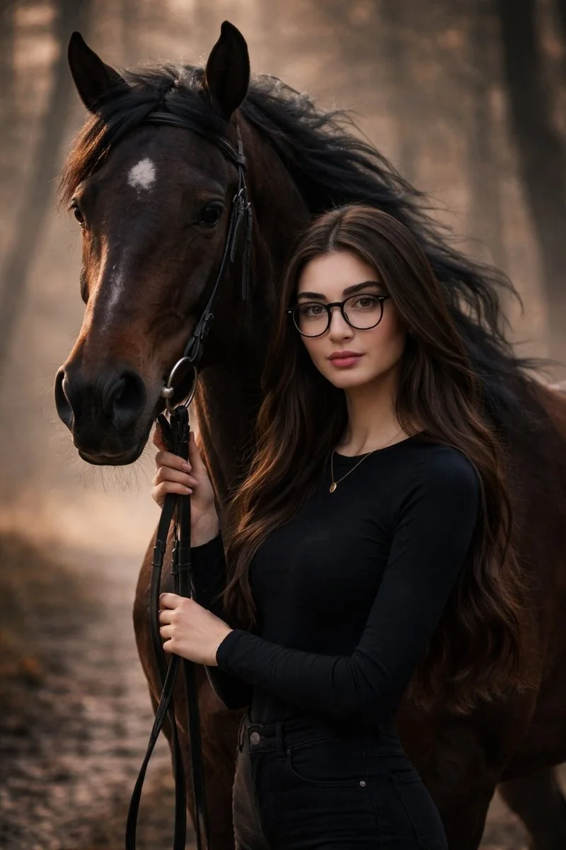 Elegance Meets Motion in Morning Mist