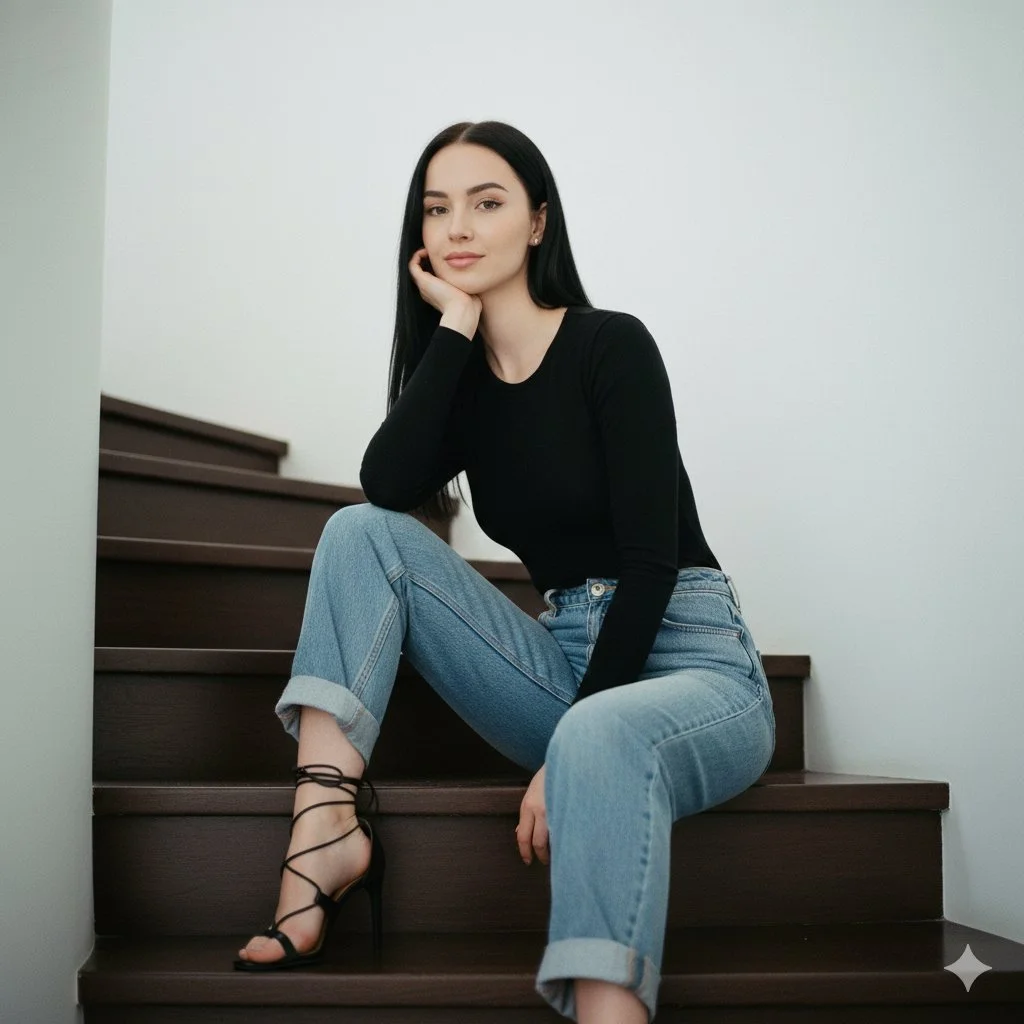 Elegance Meets Playfulness on Stylish Stairs