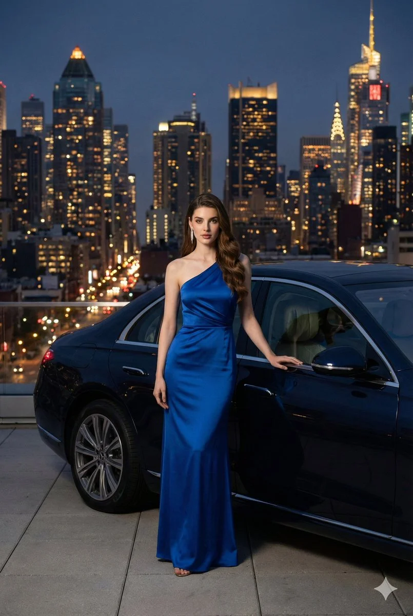 Elegance Meets Power: A Cinematic Portrait