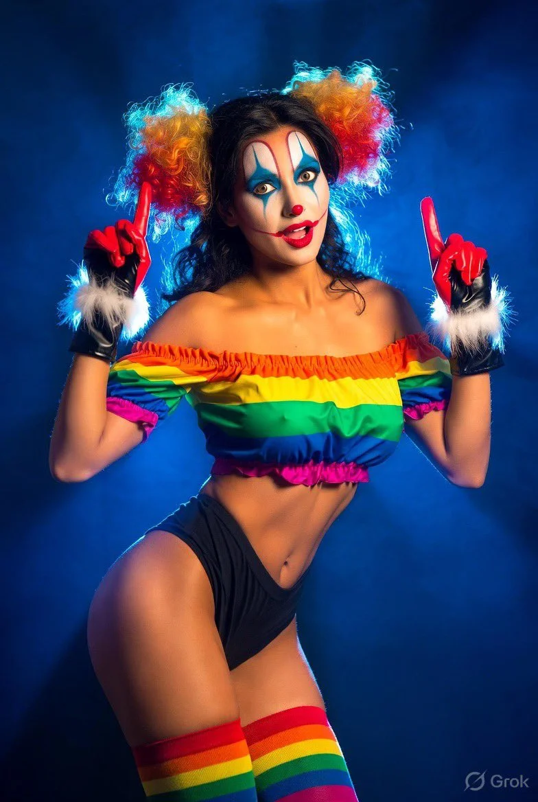Elegance Meets Whimsy: The Art of the Lady Joker