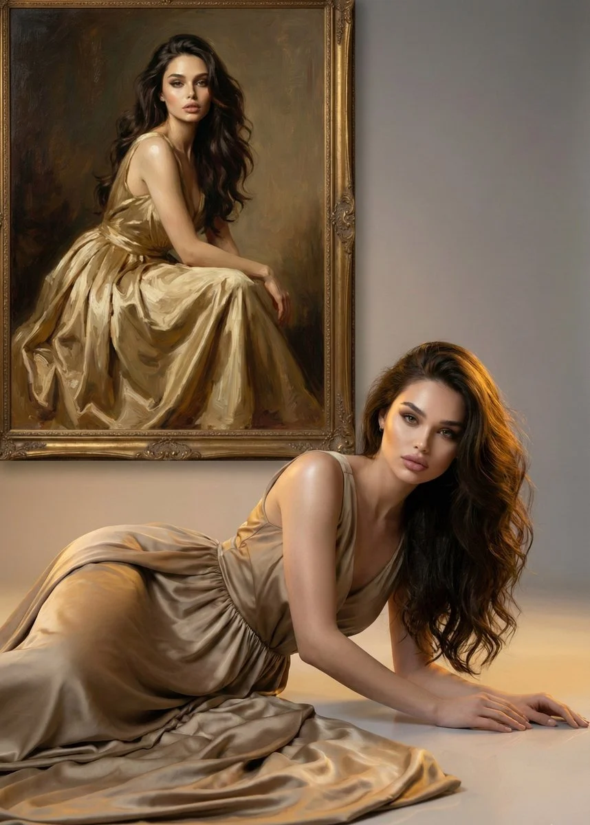 Elegance Redefined: A Portrait of Timeless Beauty