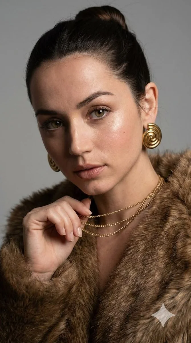 Elegant Control: A Luxurious Portrait of Poise and Refinement