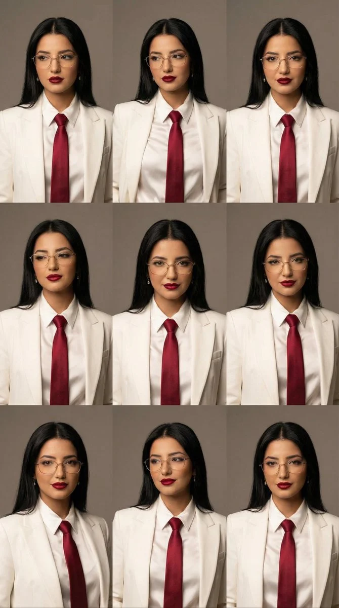 Elegant Enigma: A Fashion Portrait Series