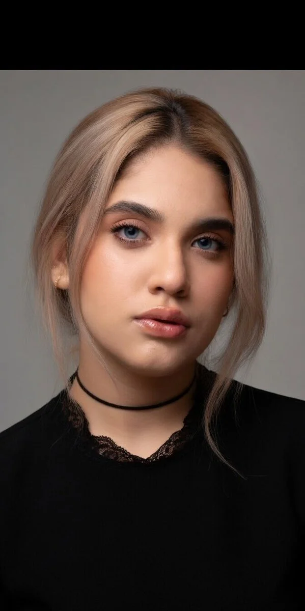 Elegant Minimalist Portrait in Soft Studio Light