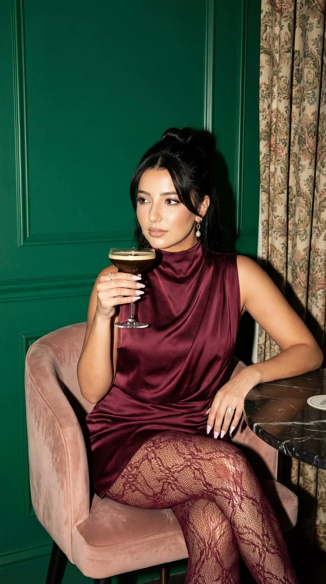 Elegant Nightlife: A Luxe Bar Portrait