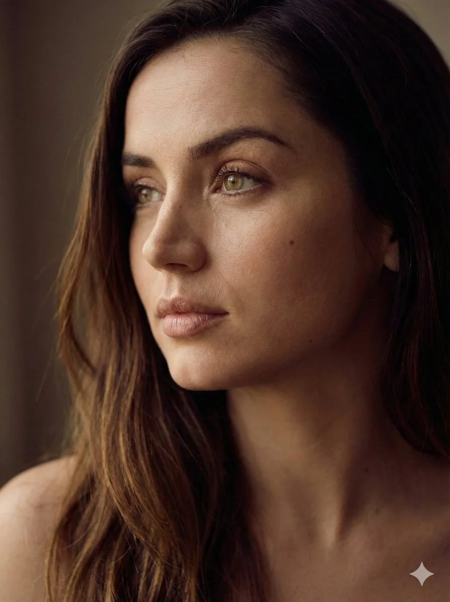 Elegant Portrait of Calm Confidence