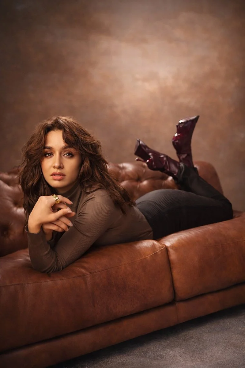 Elegant Serenity: Shraddha Kapoor in Earthy Tones