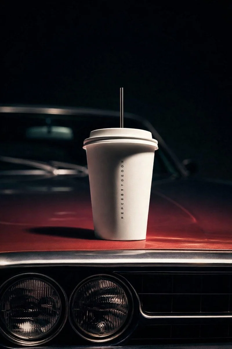 Elegant Stillness: Contrasting Textures in Nightlight