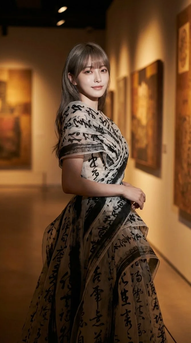 Elegant Whisper: A Portrait of Grace