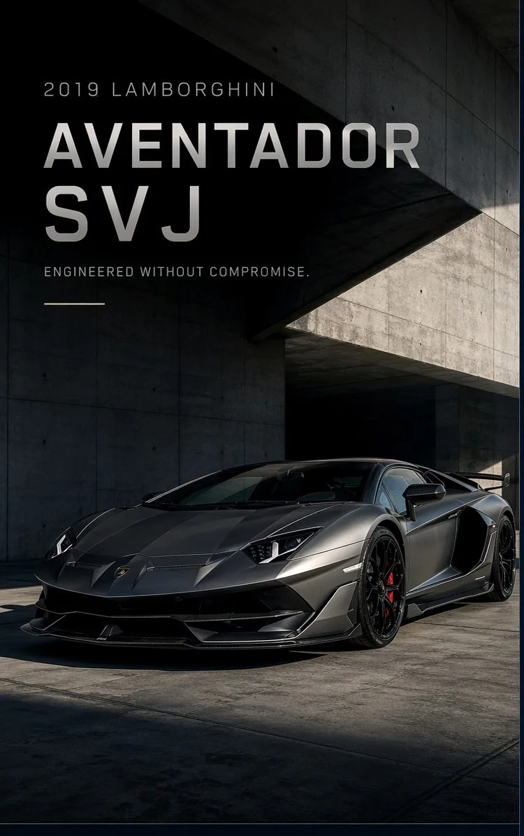 Elevate Your Drive: The Lamborghini Aventador SVJ Experience