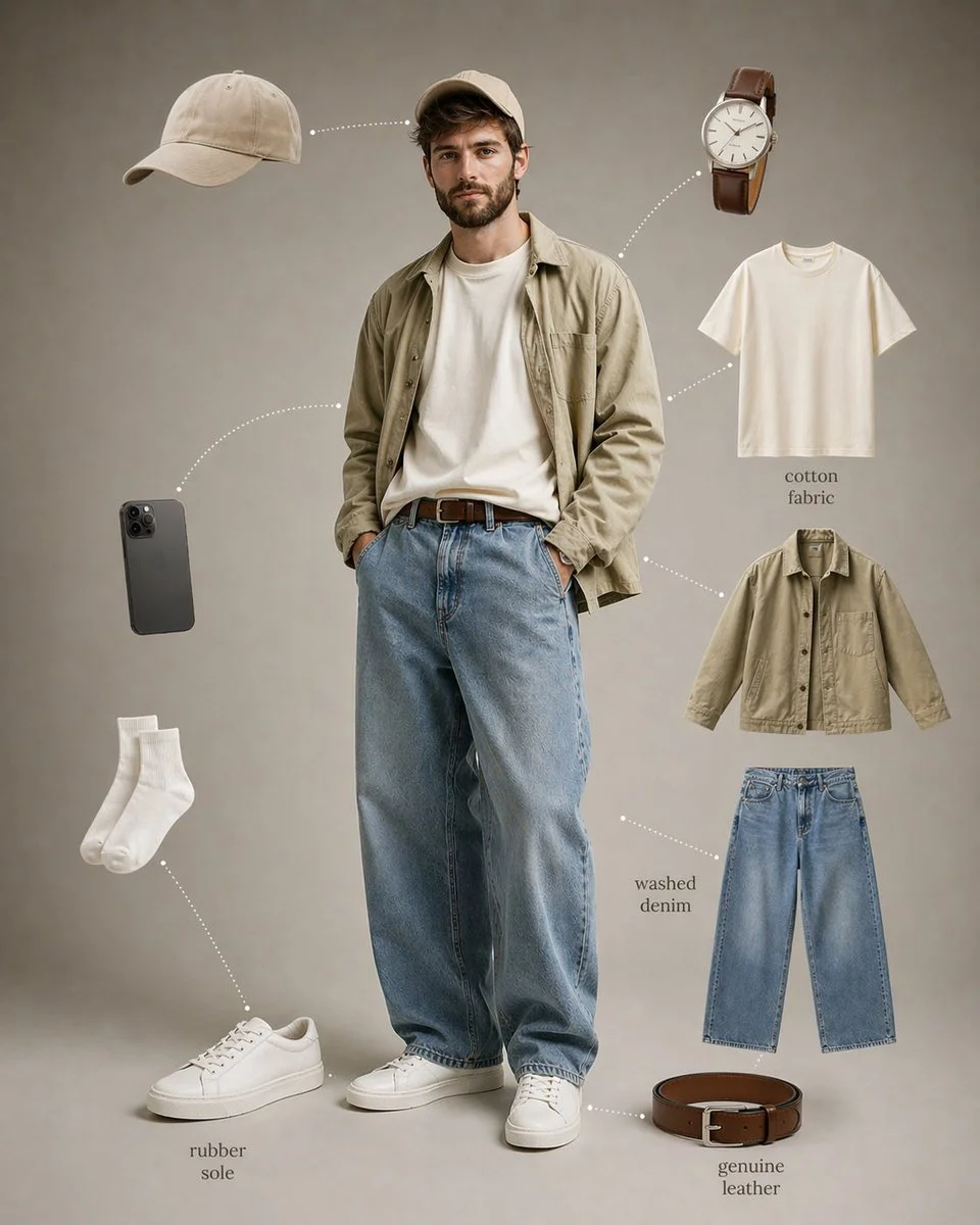 Elevated Casual: The Ultimate Fashion Infographic