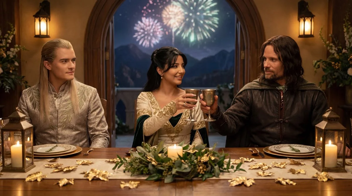 Elven Elegance: A New Year Celebration