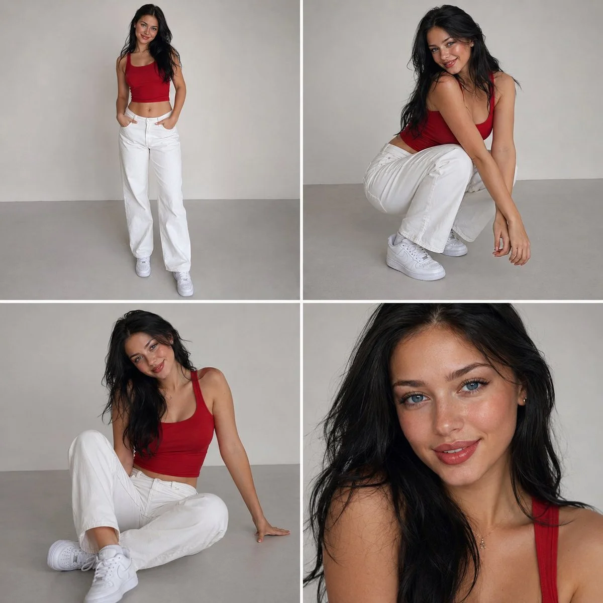 Embracing Youthful Charm: A Candid Fashion Portrait Experience