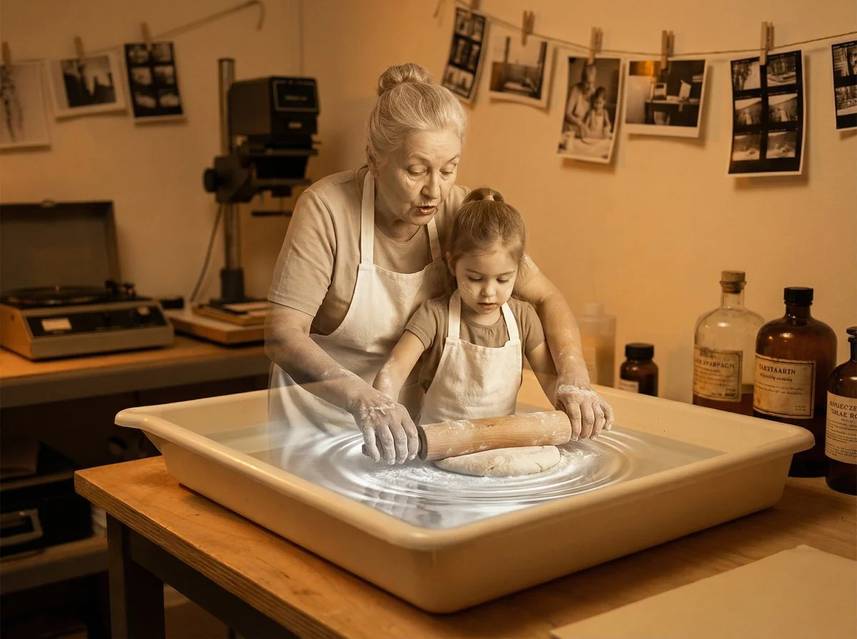 Emergence from Memory: A Darkroom Reverie