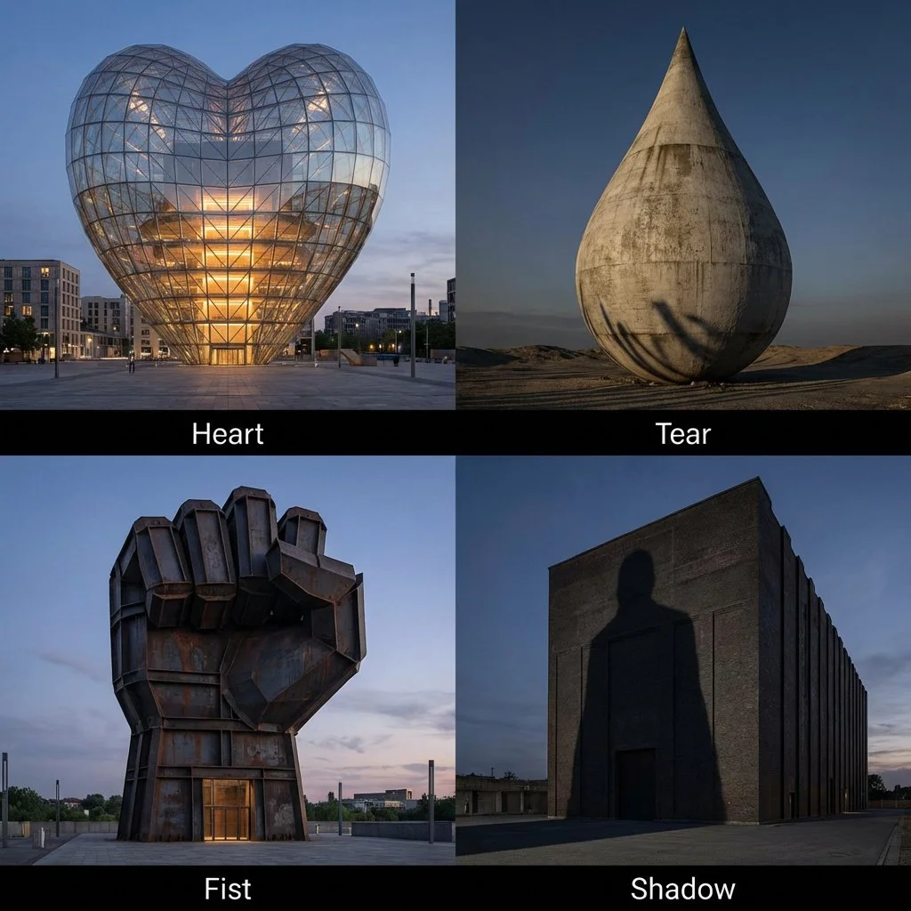 Emotions Transformed into Monumental Architecture