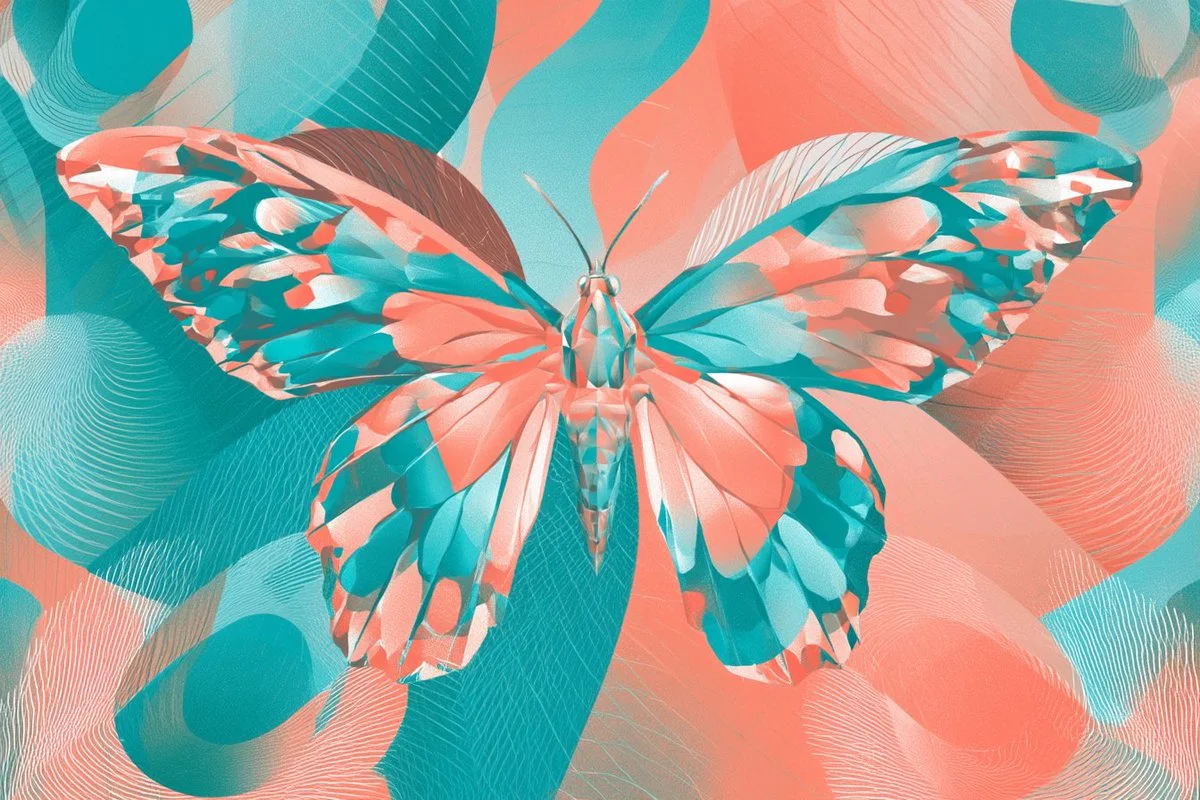 Emotive Contrast in Geometric Dual-Tone Design