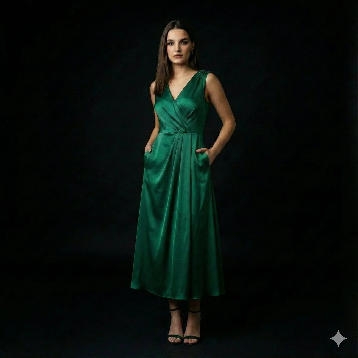 Empowered Elegance: A Fashionista's Studio Showcase