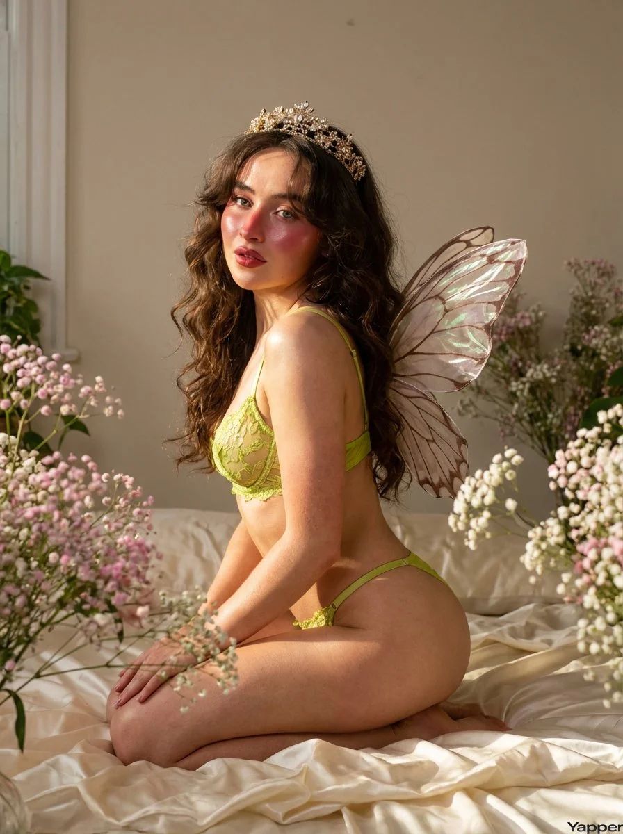 Enchanted Forest Muse in Lime Lace