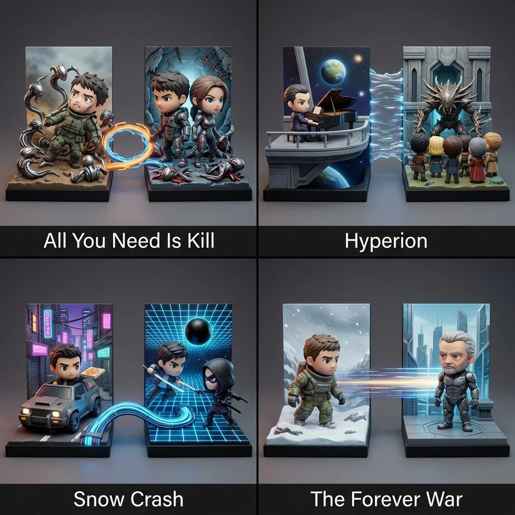 Enchanting Bookends: A Toy Story Blend