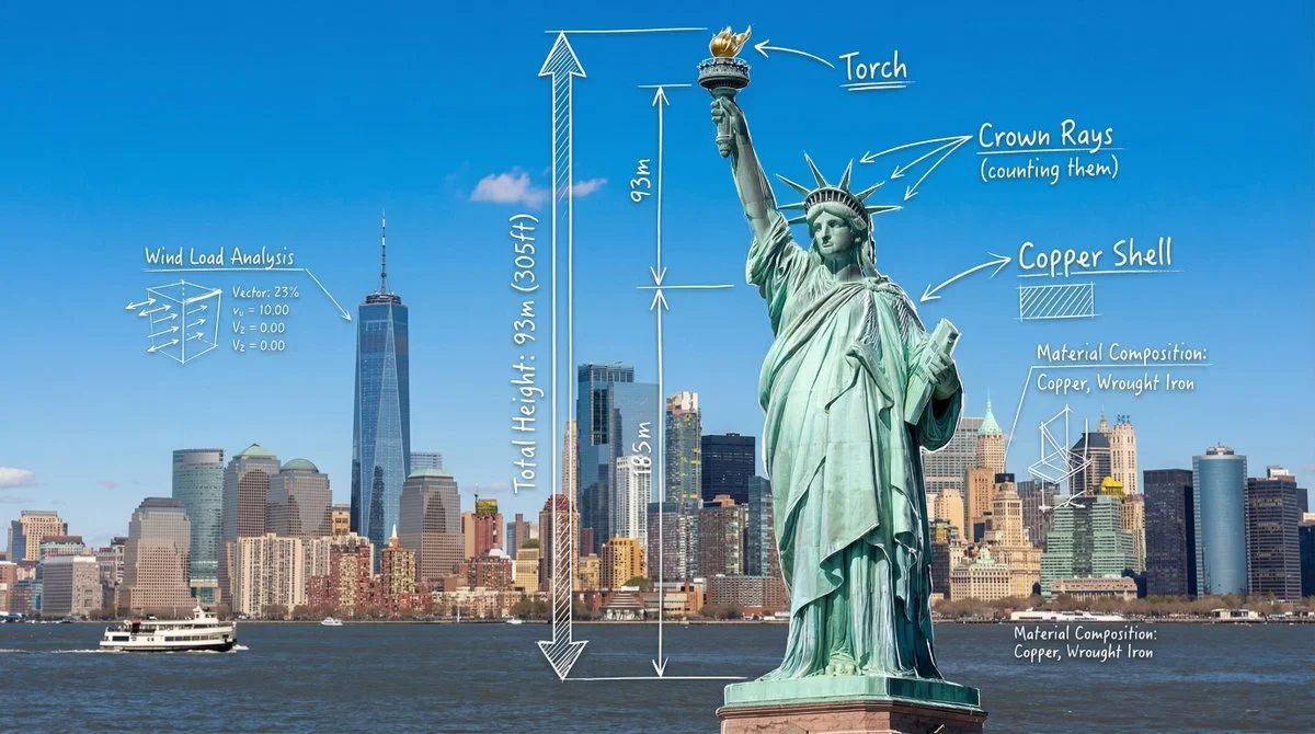 Engineering Marvel: The Statue of Liberty Unveiled