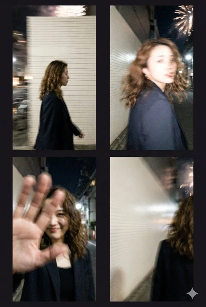 Ephemeral Glimpses of an Unseen Moment