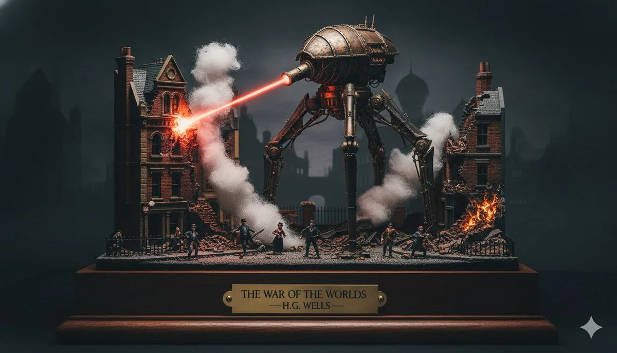 Epic Diorama: Nano Banana's Martian Invasion!