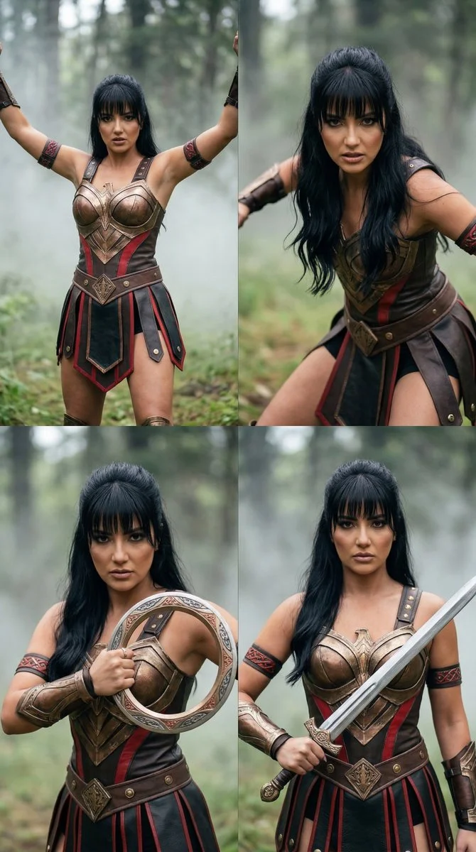 Epic Forest Battle Elegance