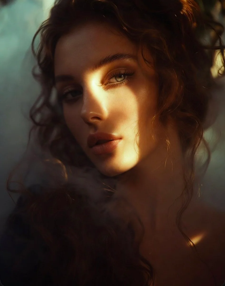 Ethereal Beauty in Shadows