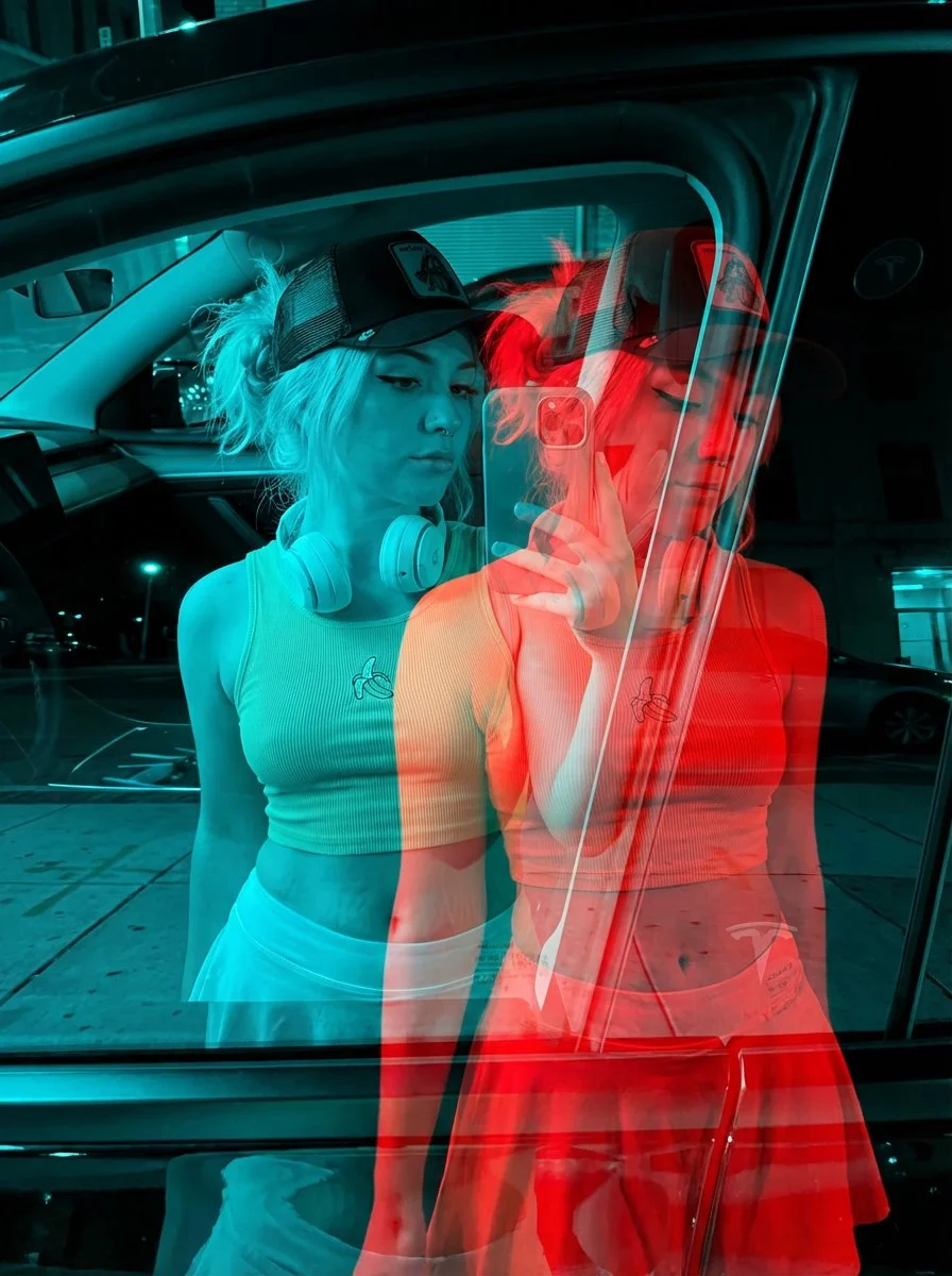 Ethereal Echoes: A Dual Pose Journey