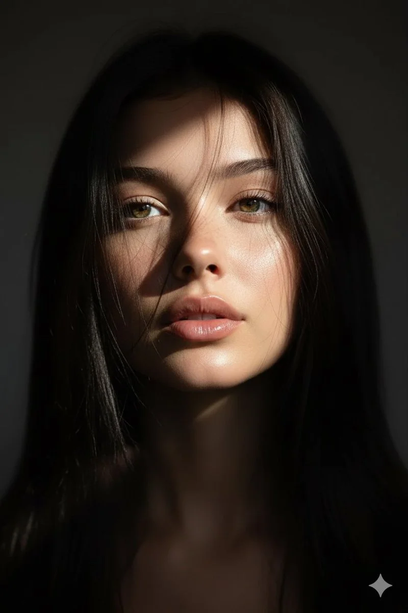 Ethereal Elegance: A Portrait Bathed in Light