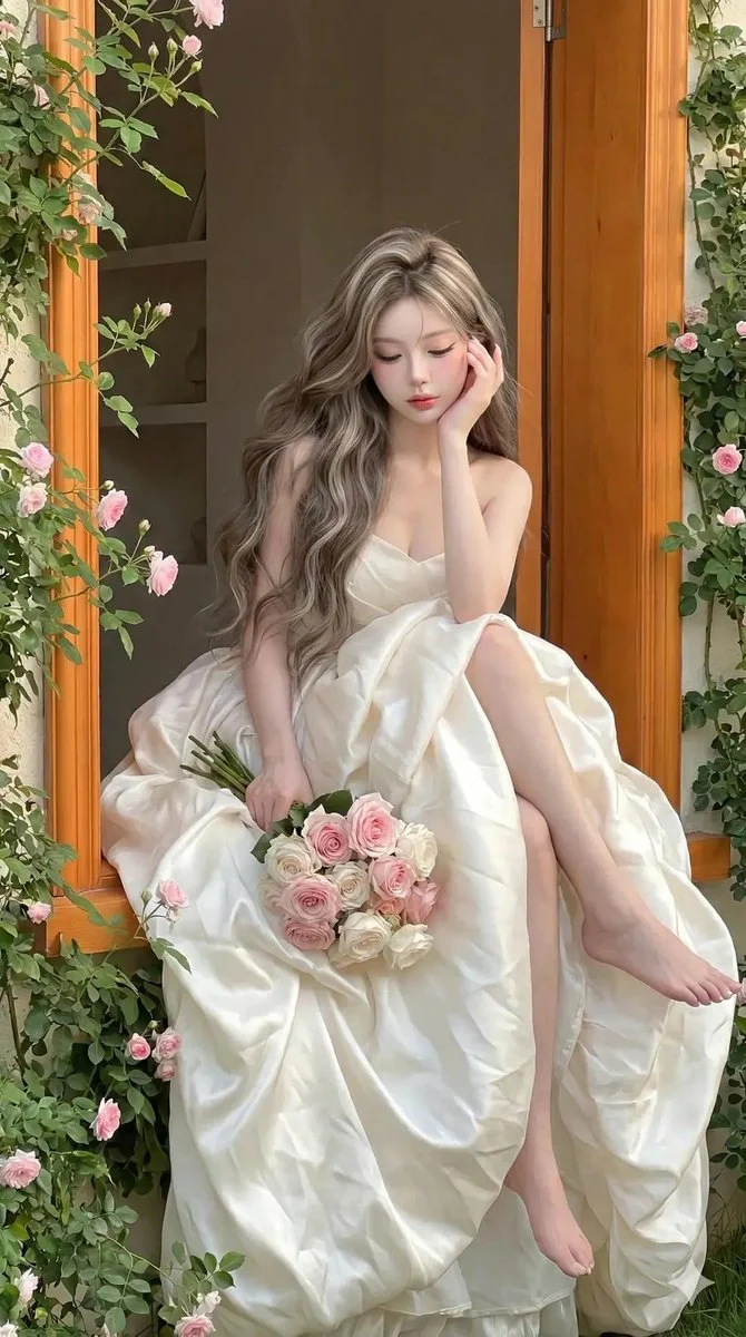 Ethereal Elegance: A Romantic Fairy Tale Scene