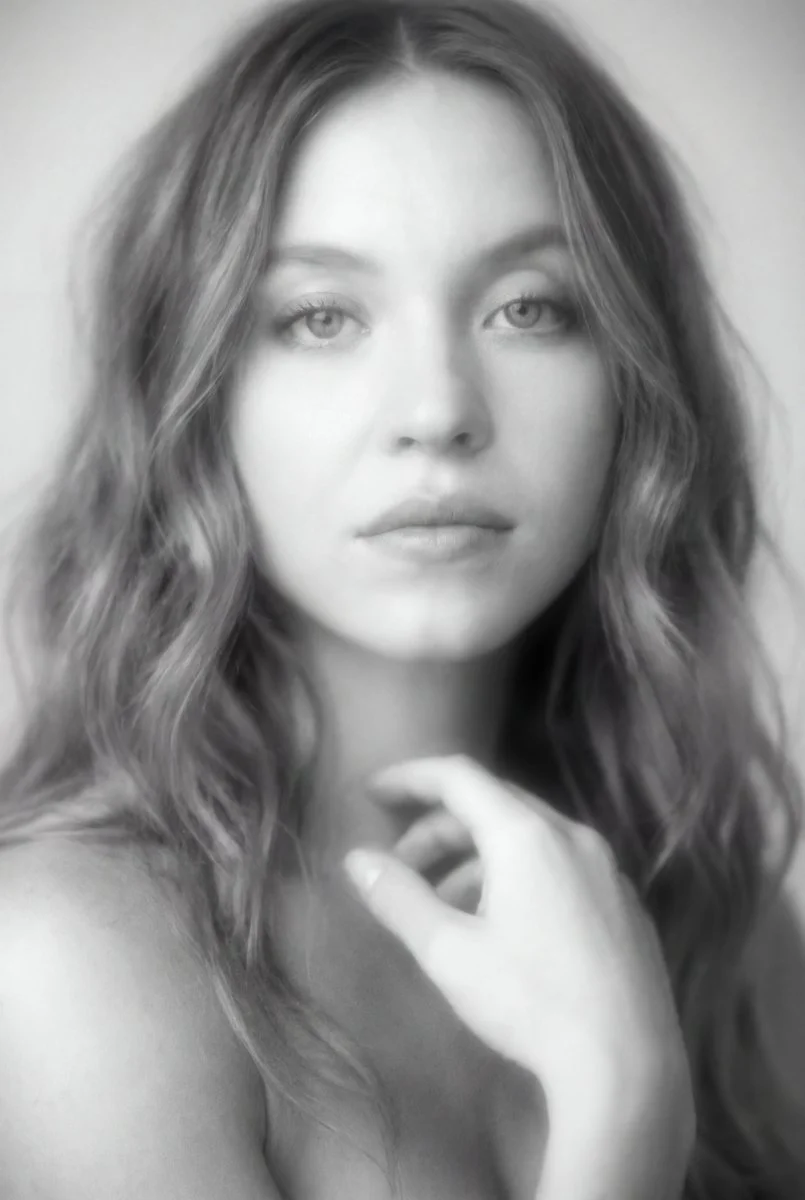 Ethereal Elegance: Sydney Sweeney in Soft Focus