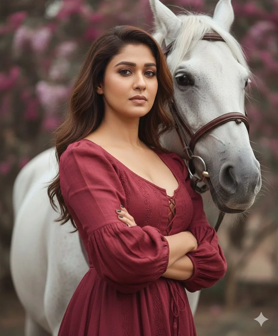 Ethereal Equestrian Elegance