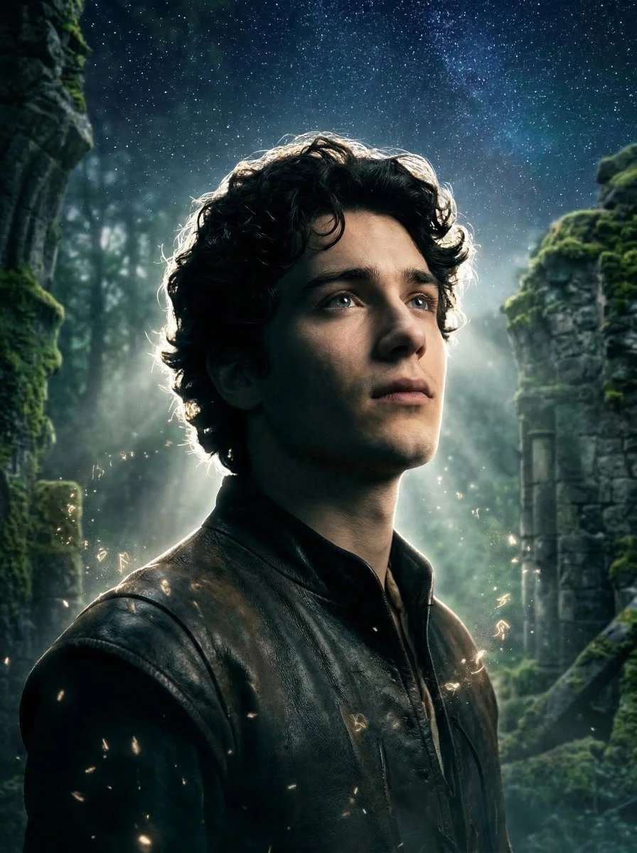 Ethereal Fantasy Portrait in Enchanted Mist