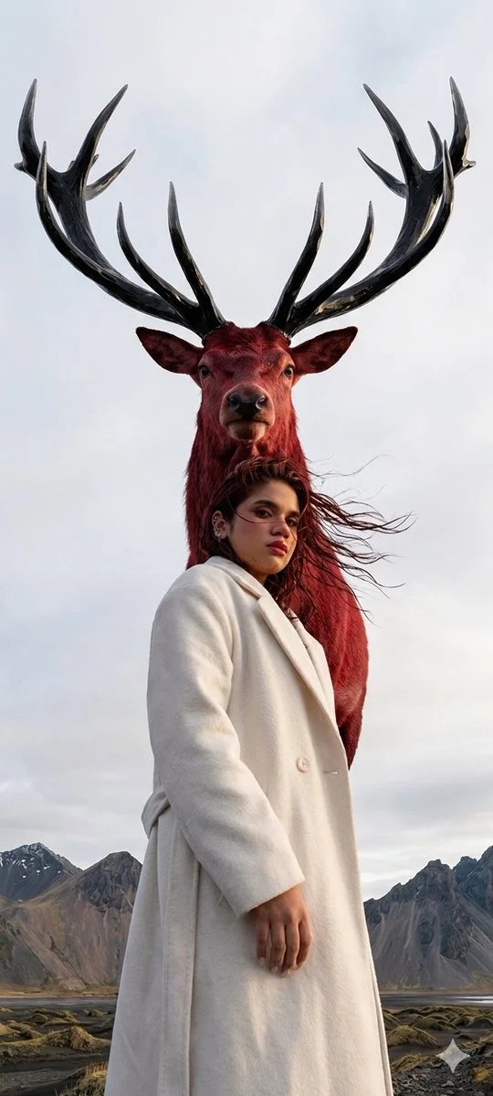 Ethereal Majesty: A Fashion Statement in Nature