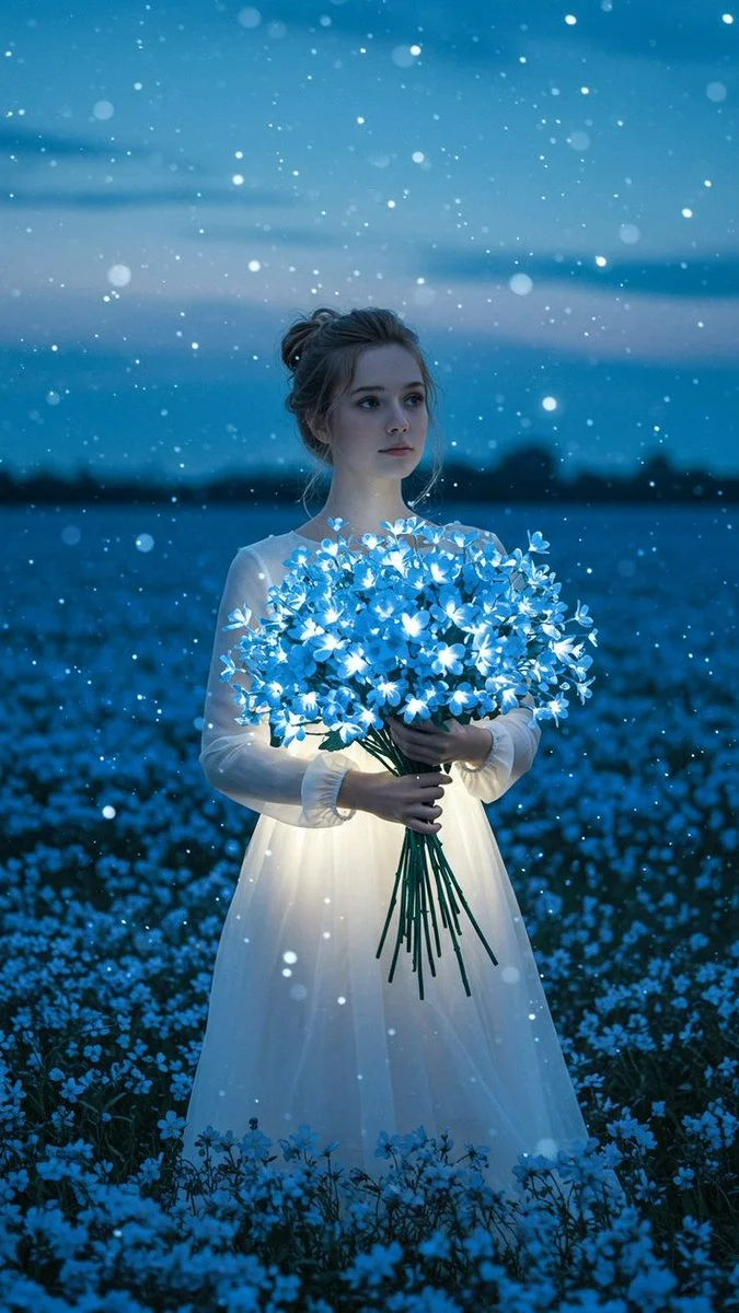 Ethereal Night: A Dreamscape of Serenity