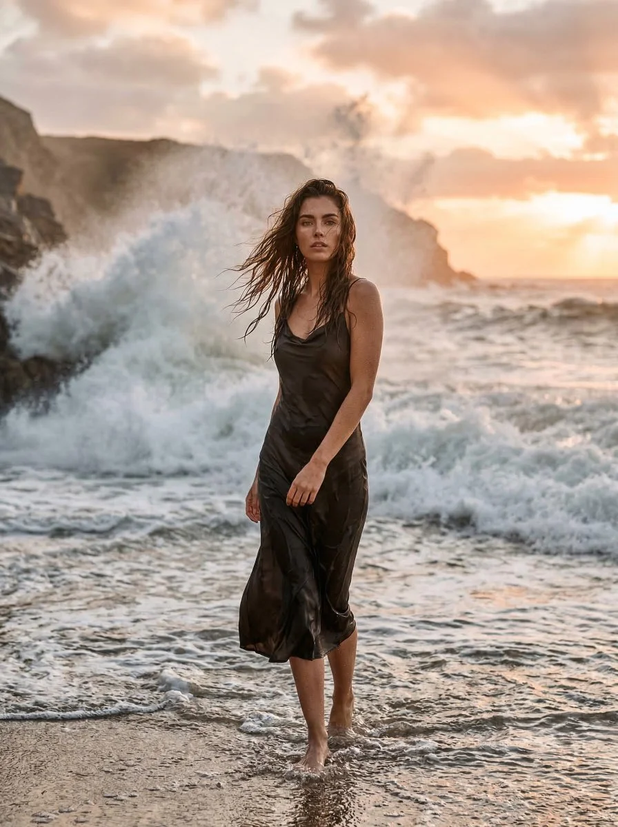 Ethereal Strength at Sunset