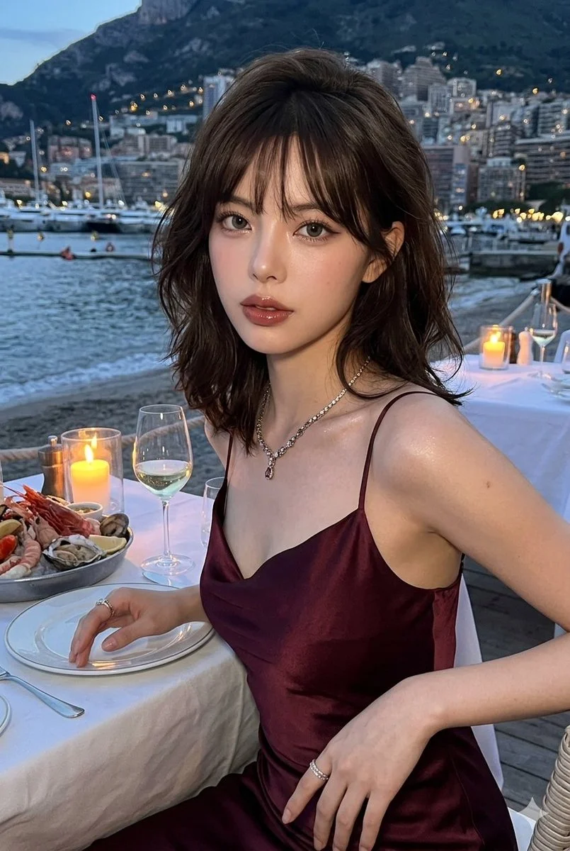 Evening Elegance by the Seaside