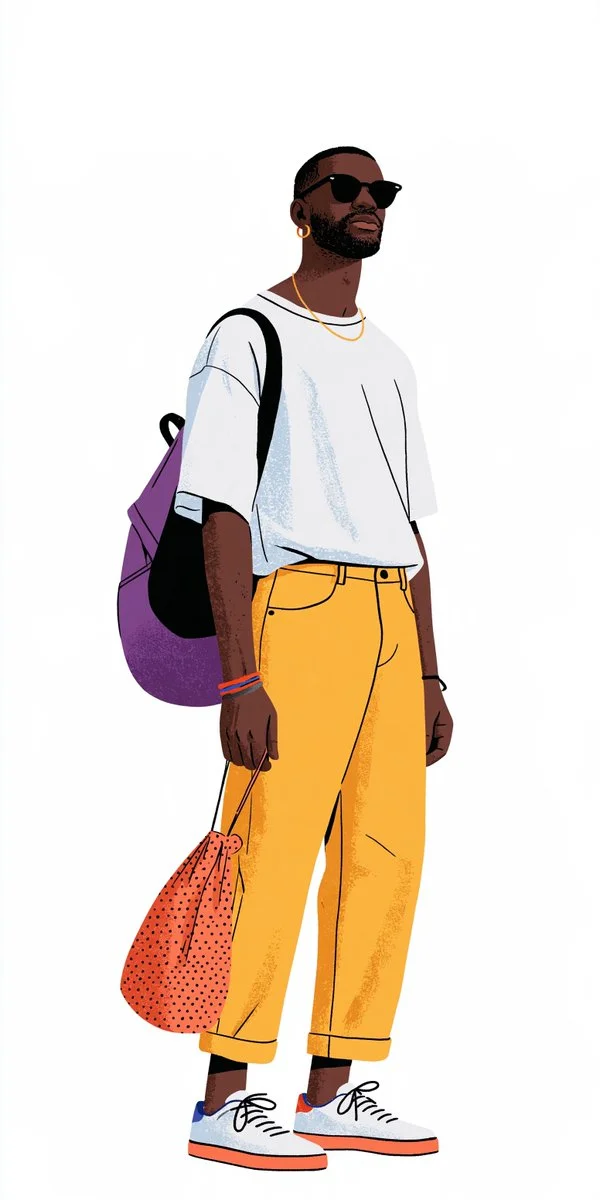 Everyday Personalities Come Alive Through Bold Color and Subtle Grain