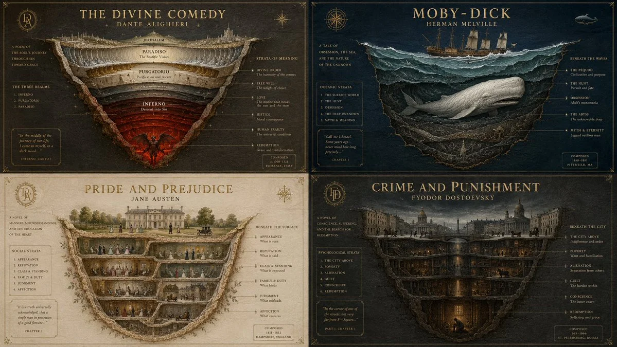 Excavated literary strata reveal classic novel's hidden meanings